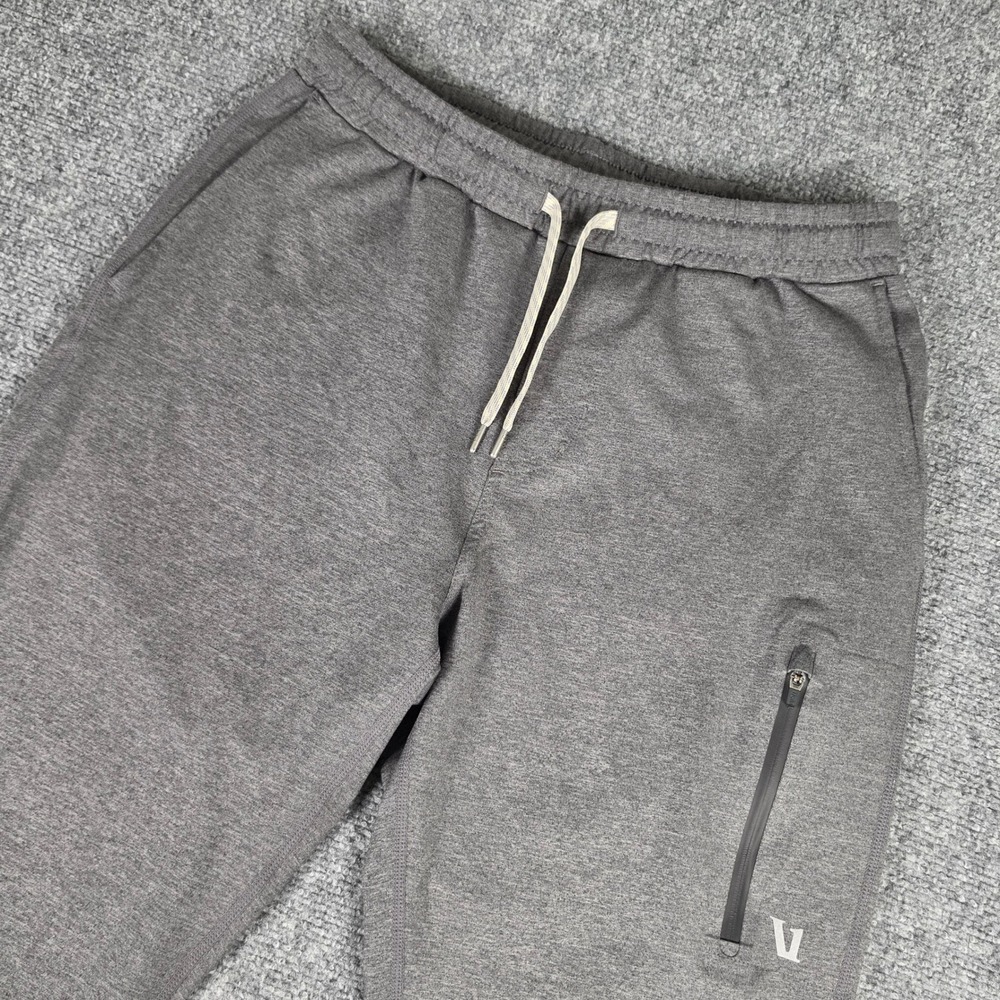 Vuori Sunday Performance Joggers Mens Small Gray DreamKnit Tapered Pants V416